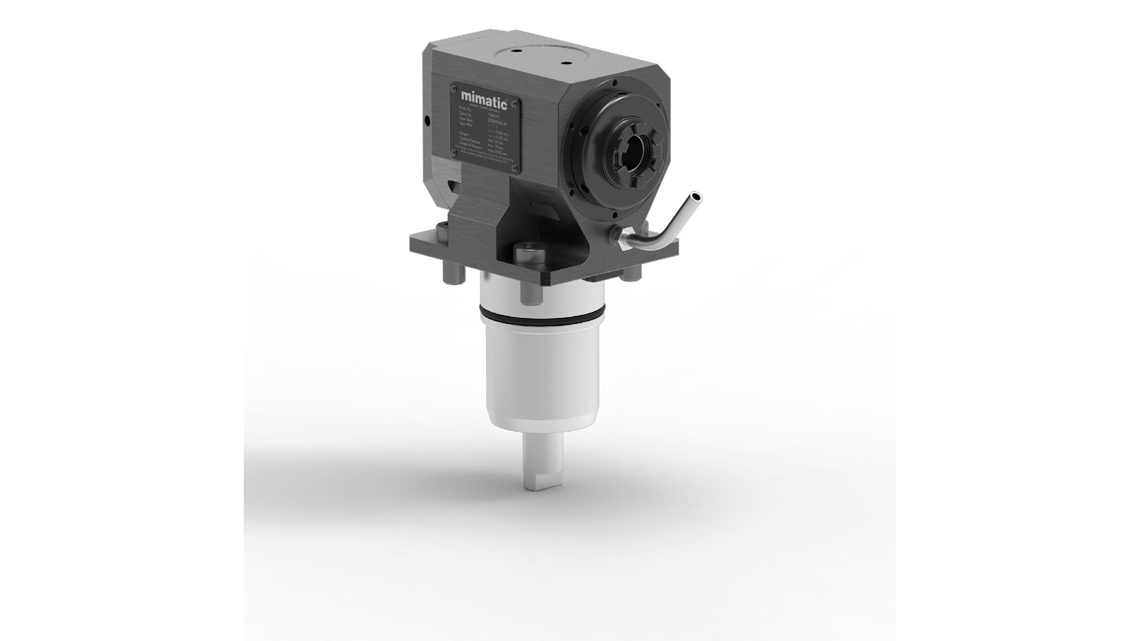 90° kafalı mimatic canlı takım — iç soğutma borulu