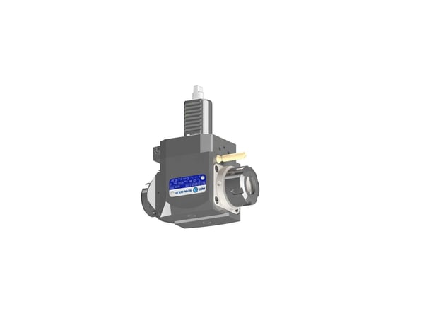 VDI 30, angular tool holder, coupling DIN 1809, with 80bar internal cooling