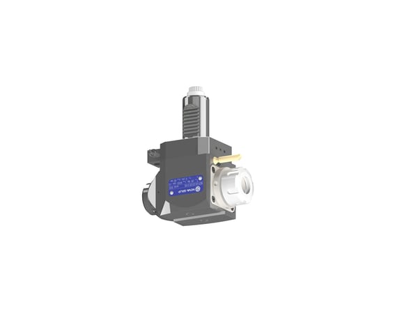 VDI 30, angular tool holder, coupling DIN 5480, with 80bar internal cooling