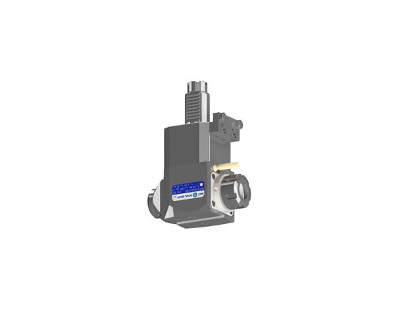 VDI 30, angular tool holder, coupling TOEM, with 80bar internal cooling