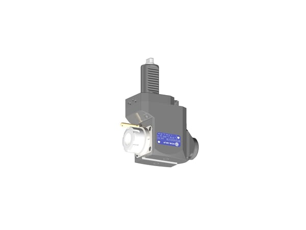 VDI 30, angular&offset tool holder, coupling FLAT(~DIN 1809), with 80bar internal cooling