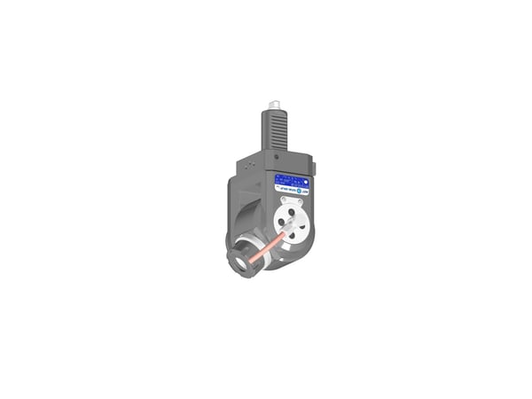 VDI 30, variable angle tool holder, coupling FLAT(~DIN 1809), no internal cooling