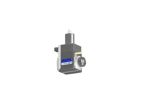 VDI 40, angular tool holder, coupling DIN 1809, no internal cooling