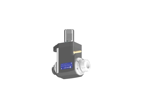VDI 40, angular tool holder, coupling FLAT(~DIN 1809), with 80bar internal cooling