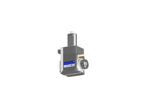 VDI 40, angular tool holder, coupling DIN 5480, no internal cooling