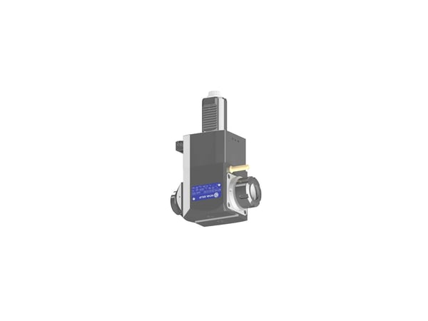 VDI 40, angular tool holder, coupling DIN 5480, with 80bar internal cooling