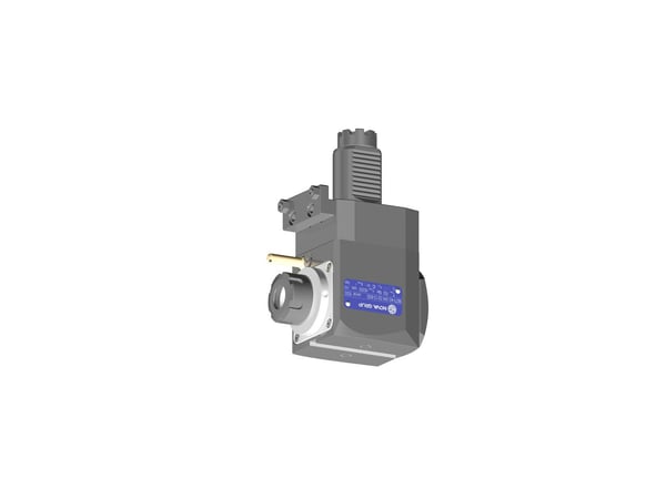 VDI 40, angular tool holder, coupling TOEM, no internal cooling