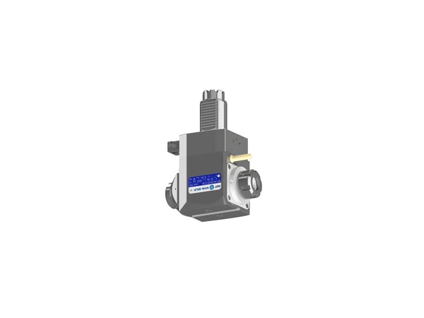 VDI 40, angular tool holder, coupling TOEM, with 80bar internal cooling