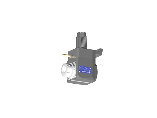 VDI 40, angular tool holder, coupling TOEM, no internal cooling