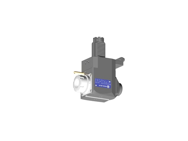 VDI 40, angular tool holder, coupling TOEM, with 80bar internal cooling