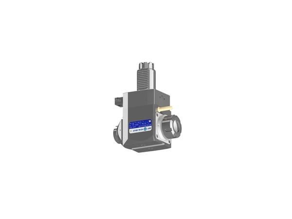 VDI 40, angular tool holder, coupling TOEM, with 80bar internal cooling