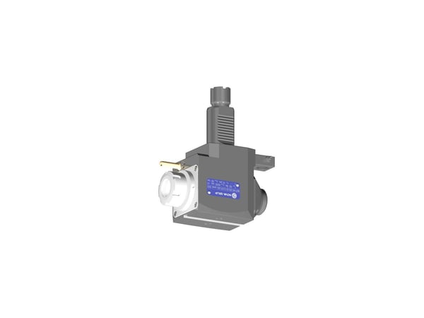 VDI 40, angular tool holder, coupling Okuma, with 80bar internal cooling, same rotation