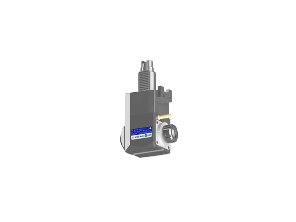 VDI 40, angular tool holder, coupling DOG CLUTCH, with internal cooling