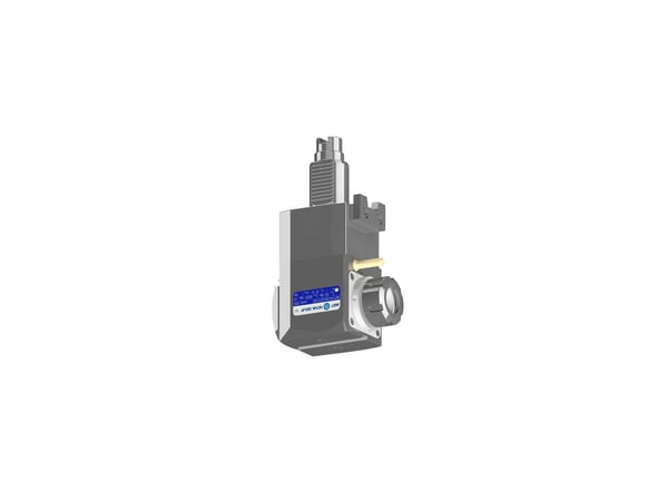 VDI 40, angular tool holder, coupling DOG CLUTCH, no internal cooling