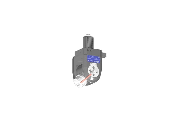 VDI 40, variable angle tool holder, coupling DIN 5482, with internal cooling
