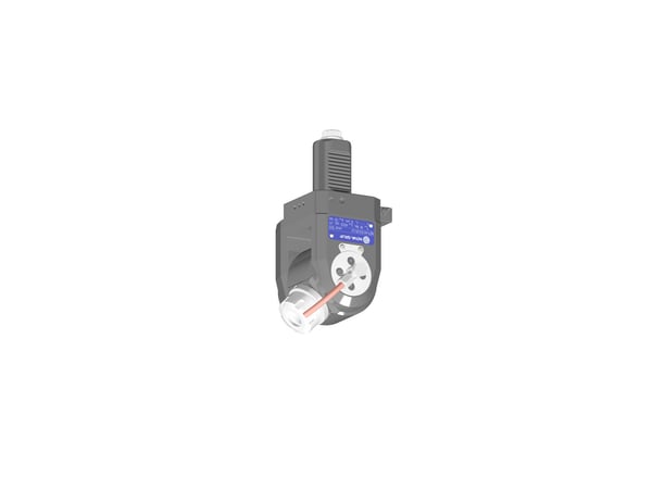 VDI 40, variable angle tool holder, coupling DIN 5480, with internal cooling