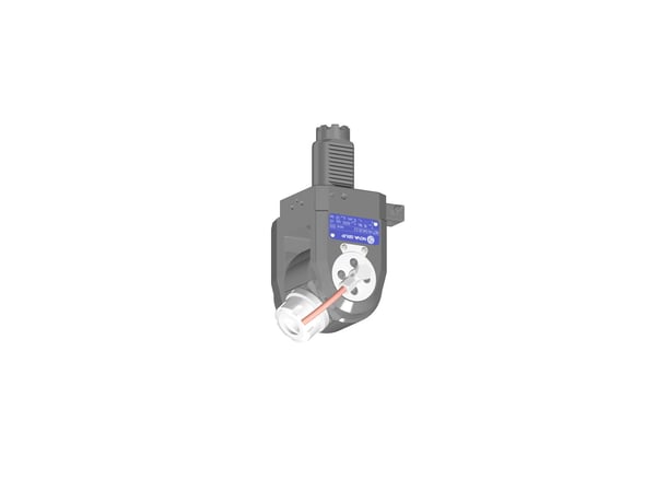 VDI 40, variable angle tool holder, coupling TOEM, with internal cooling
