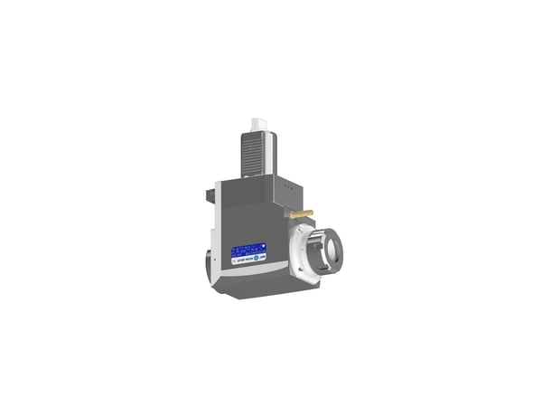 VDI 50, angular tool holder, coupling DIN 1809, with 80bar internal cooling