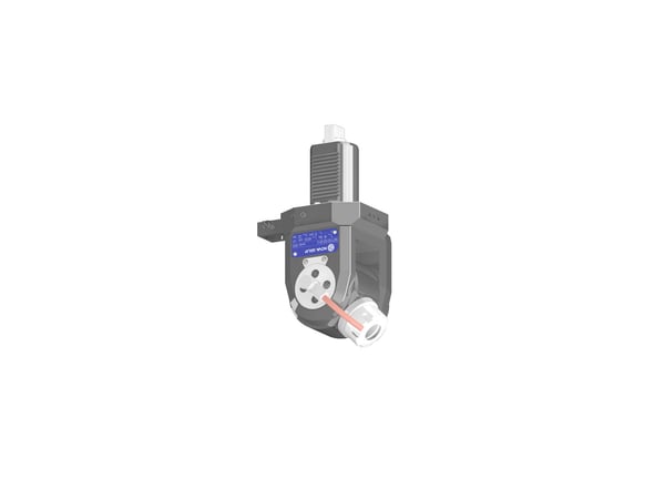 VDI 50, variable angle tool holder, coupling DIN 1809, with internal cooling