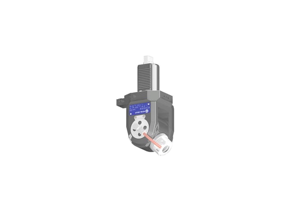 VDI 50, variable angle tool holder, coupling DIN 1809, with internal cooling