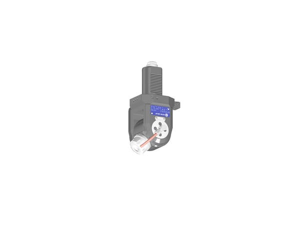VDI 50, variable angle tool holder, coupling DIN 5480, with internal cooling