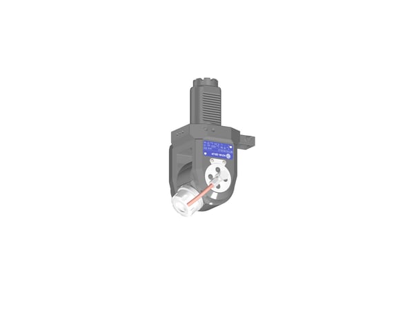 VDI 50, variable angle tool holder, coupling TOEM, with internal cooling