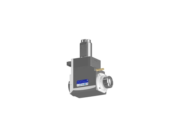 VDI 50, angular tool holder, coupling TOEM, with internal cooling