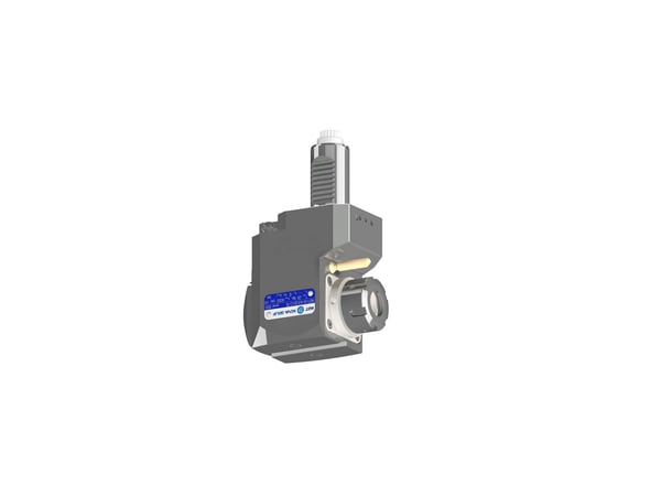 VDI 30, angular&offset tool holder, coupling DIN 5480, no internal cooling