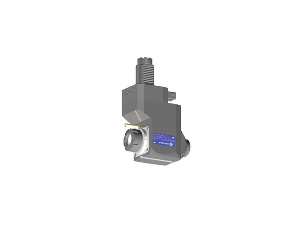 VDI 40, angular&offset tool holder, coupling TOEM, with 80bar internal cooling