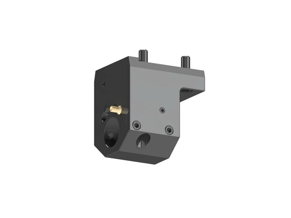 Boring bar holder, with internal coolant supply, OKUMA
