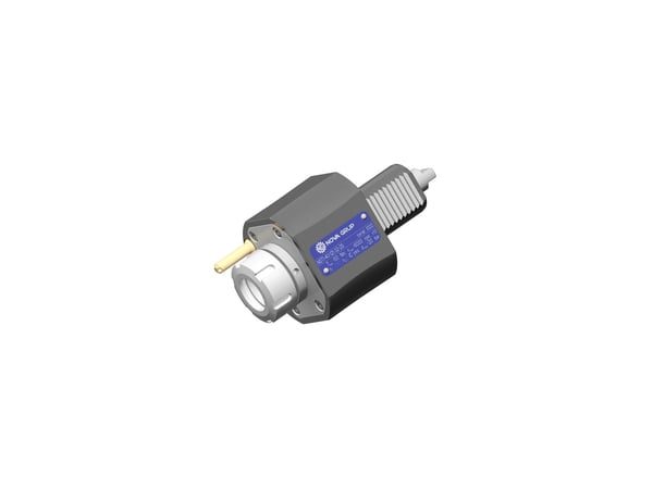 VDI 40, straight tool holder, coupling DIN 1809, with internal cooling, short