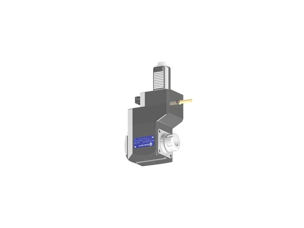 VDI 40, angular&offset tool holder, coupling DIN 5480, no internal cooling