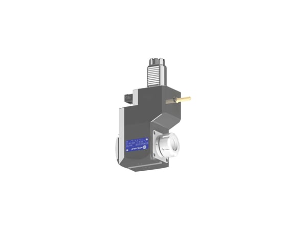 VDI 40, angular&offset tool holder, coupling TOEM, no internal cooling