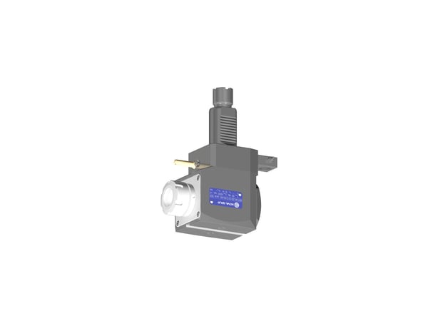 VDI 40, angular tool holder, coupling Okuma, no internal cooling, same rotation