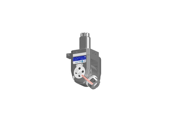 VDI 40, variable angle tool holder, coupling TOEM, no internal cooling