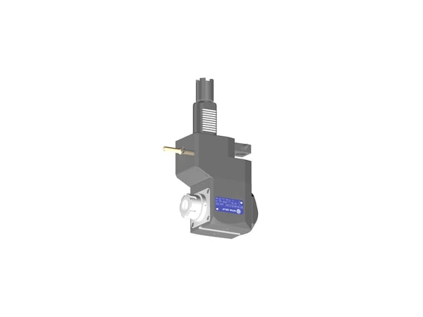 VDI 40, angular&offset tool holder, coupling HAAS, with internal cooling
