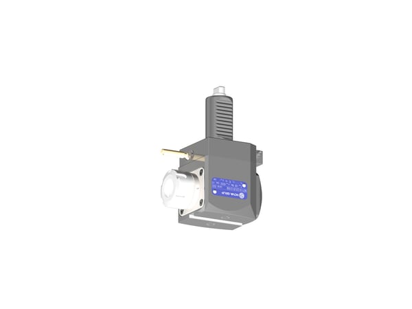VDI 30, angular tool holder, coupling FLAT(~DIN 1809), no internal cooling