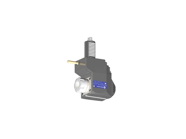 VDI 30, angular&offset tool holder, coupling FLAT(~DIN 1809), with internal cooling