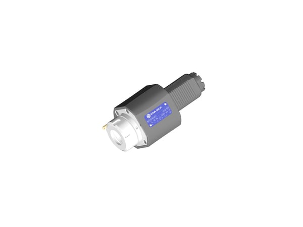 VDI 50, straight tool holder, coupling TOEM, no internal cooling