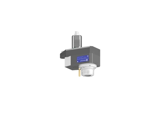 VDI 40, straight&offset tool holder, coupling FLAT(~DIN 1809), with internal cooling, speed reducer