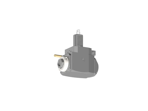 VDI 30, angular tool holder, coupling DIN 1809, no internal cooling with Tapered roller bearings