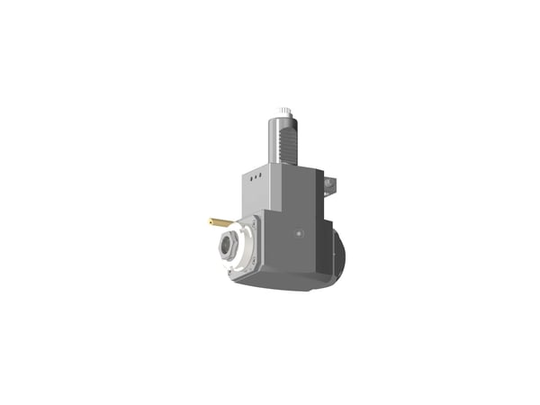 VDI 30, angular tool holder, coupling DIN 5480, with internal cooling with Tapered roller bearings
