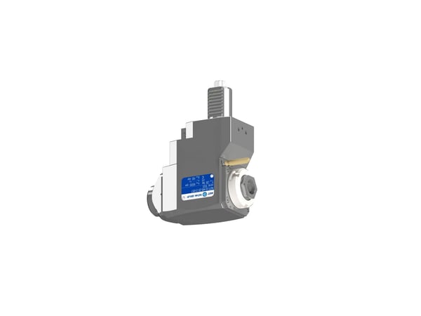 VDI 30, angular&offset tool holder, coupling DIN 5482, with 80bar internal cooling with Tapered roller bearings