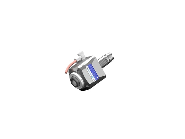 VDI 25, straight tool holder, coupling DOG CLUTCH, with 80bar internal cooling, heavy duty