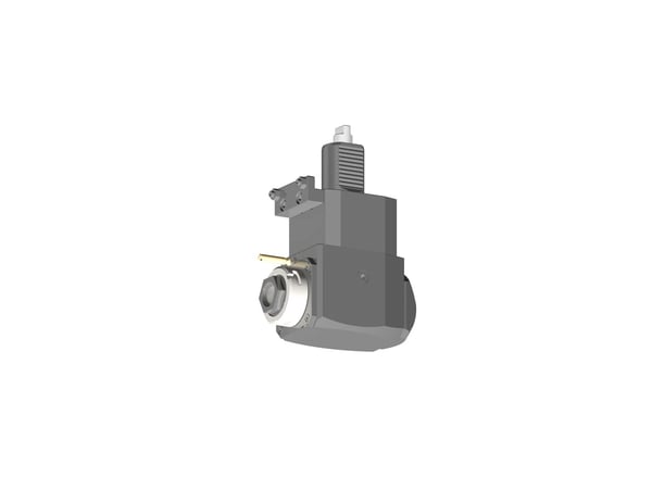 VDI 40, angular tool holder, coupling DIN 1809, with internal cooling, with tapered roller bearings