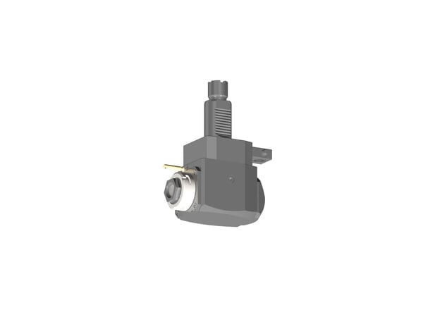 VDI 40, angular tool holder, coupling Okuma, no internal cooling, with tapered roller bearings