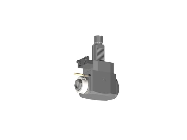 VDI 40, angular tool holder, coupling Okuma, no internal cooling, with tapered roller bearings