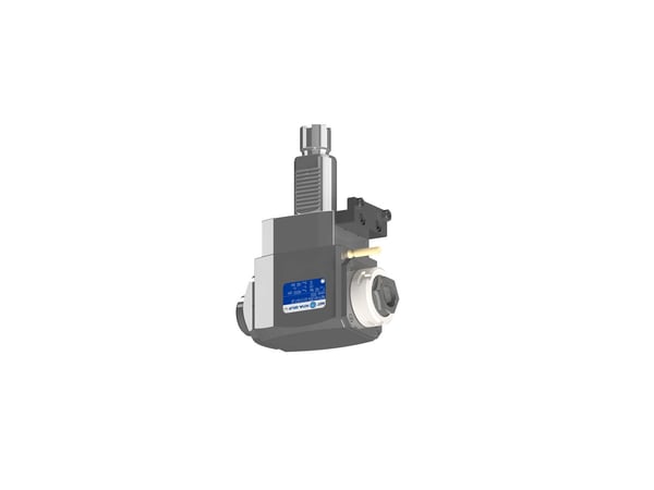 VDI 40, angular tool holder, coupling Okuma, with 80bar internal cooling, with tapered roller bearings