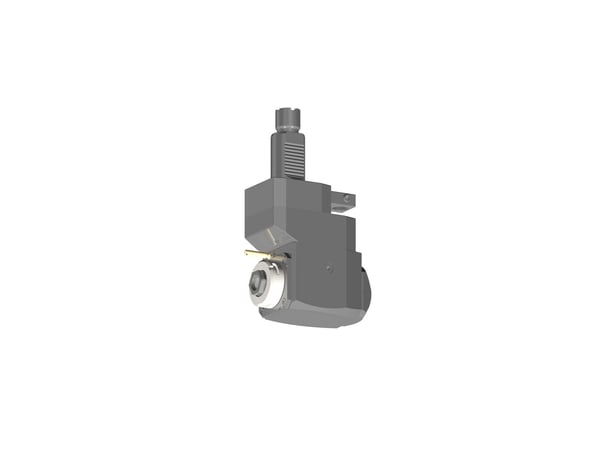 VDI 40, angular&offset tool holder, coupling Okuma, no internal cooling, with tapered roller bearings
