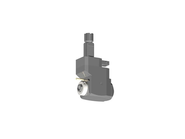 VDI 40, angular&offset tool holder, coupling Okuma, no internal cooling, with tapered roller bearings
